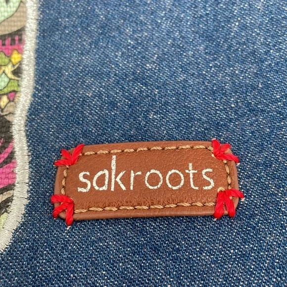 Sakroots One World Elephant Purse Adjustable Strap Artist Boho Bag Peace - NEW‎ - Picture 3 of 16